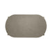 Affinity Oval Cocktail Table in Dusty Taupe with Concrete Top - Furniture 4 Less (Jacksonville, NC)