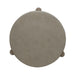 Affinity Chairside Table in Dusty Taupe with Concrete Top - Furniture 4 Less (Jacksonville, NC)