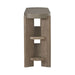 Affinity Sofa Table in Dusty Taupe with Concrete Top - Furniture 4 Less (Jacksonville, NC)