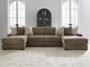 Camellia-Court Double Chaise Sectional - Furniture 4 Less (Jacksonville, NC)