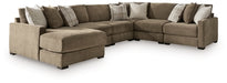 Camellia-Court Sectional with Chaise - Furniture 4 Less (Jacksonville, NC)