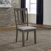 Liberty Furniture Tanners Creek Slat Back Side Chair (RTA) in Greystone (Set of 2) - Furniture 4 Less (Jacksonville, NC)