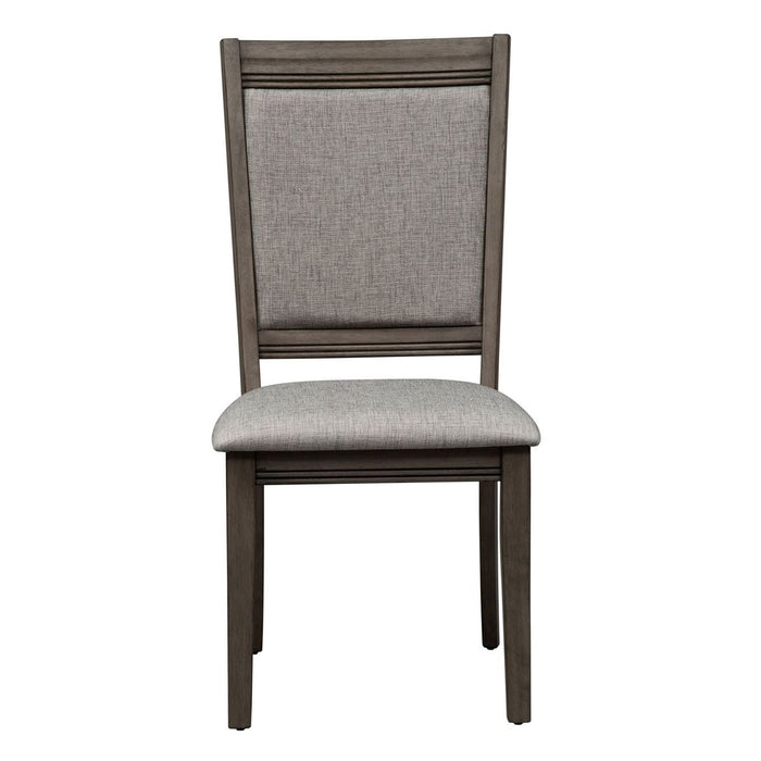 Liberty Furniture Tanners Creek Upholstered Side Chair (RTA) in Greystone (Set of 2) - Furniture 4 Less (Jacksonville, NC)