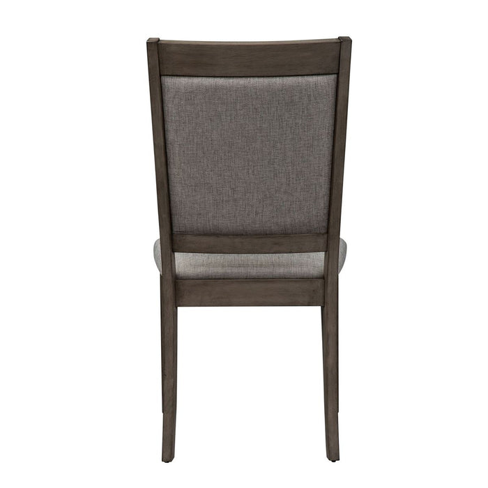 Liberty Furniture Tanners Creek Upholstered Side Chair (RTA) in Greystone (Set of 2) - Furniture 4 Less (Jacksonville, NC)