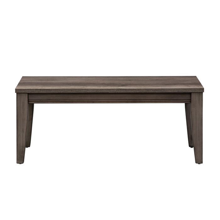 Tanners Creek Bench (RTA) in Greystone - Furniture 4 Less (Jacksonville, NC)