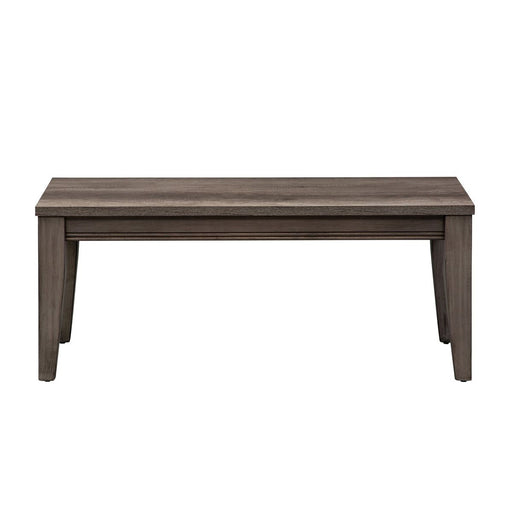 Liberty Furniture Tanners Creek Bench (RTA) in Greystone - Furniture 4 Less (Jacksonville, NC)