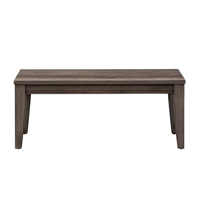Liberty Furniture Tanners Creek Bench (RTA) in Greystone - Furniture 4 Less (Jacksonville, NC)