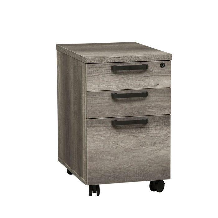 Tanners Creek File Cabinet in Greystone - Furniture 4 Less (Jacksonville, NC)