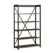 Tanners Creek Bookcase in Greystone - Furniture 4 Less (Jacksonville, NC)