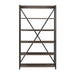 Tanners Creek Bookcase in Greystone - Furniture 4 Less (Jacksonville, NC)