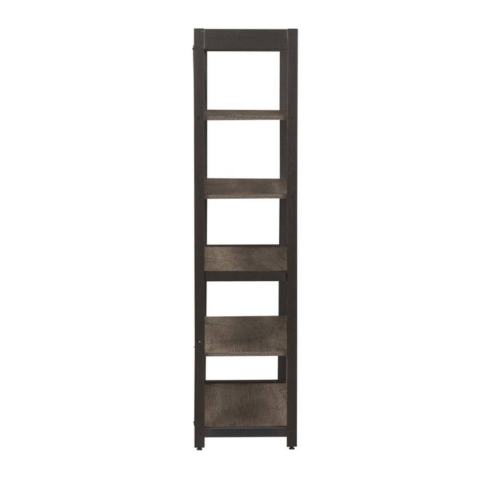 Tanners Creek Bookcase in Greystone - Furniture 4 Less (Jacksonville, NC)