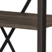 Tanners Creek Bookcase in Greystone - Furniture 4 Less (Jacksonville, NC)