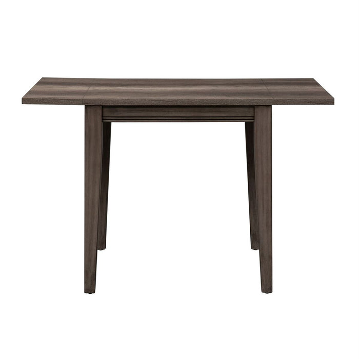 Liberty Furniture Tanners Creek Drop Leaf Table in Greystone - Furniture 4 Less (Jacksonville, NC)