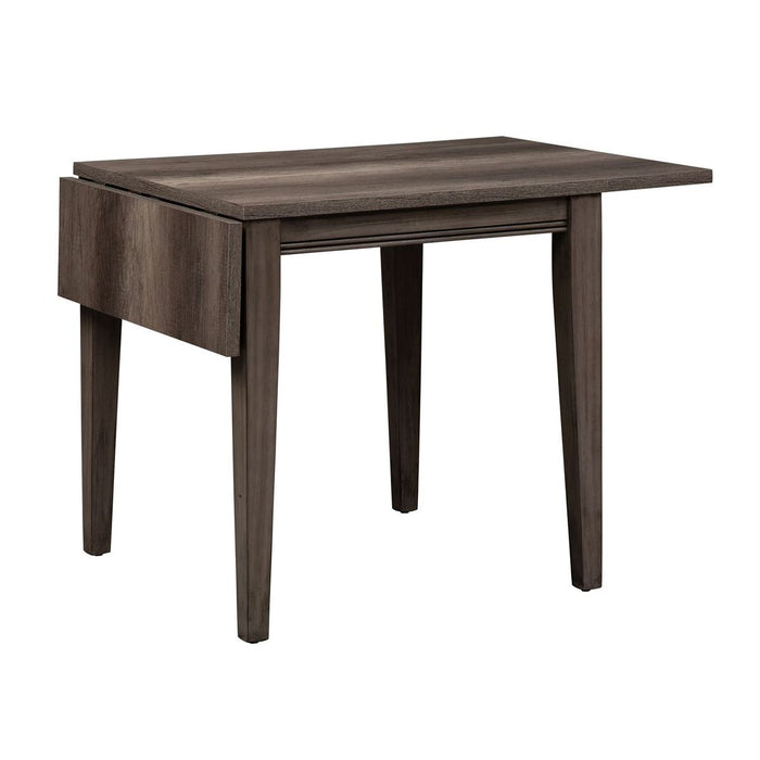 Liberty Furniture Tanners Creek Drop Leaf Table in Greystone - Furniture 4 Less (Jacksonville, NC)
