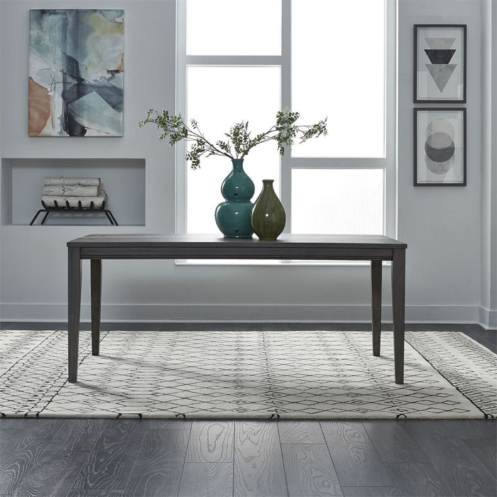 Liberty Furniture Tanners Creek Rectangular Leg Dining Table in Greystone - Furniture 4 Less (Jacksonville, NC)