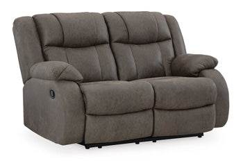 First Base Reclining Loveseat - Furniture 4 Less (Jacksonville, NC)