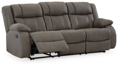 First Base Reclining Sofa - Furniture 4 Less (Jacksonville, NC)