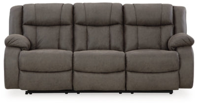First Base Reclining Sofa - Furniture 4 Less (Jacksonville, NC)