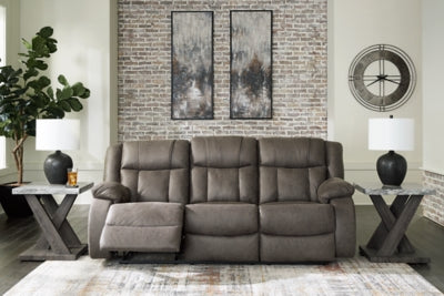 First Base Reclining Sofa - Furniture 4 Less (Jacksonville, NC)