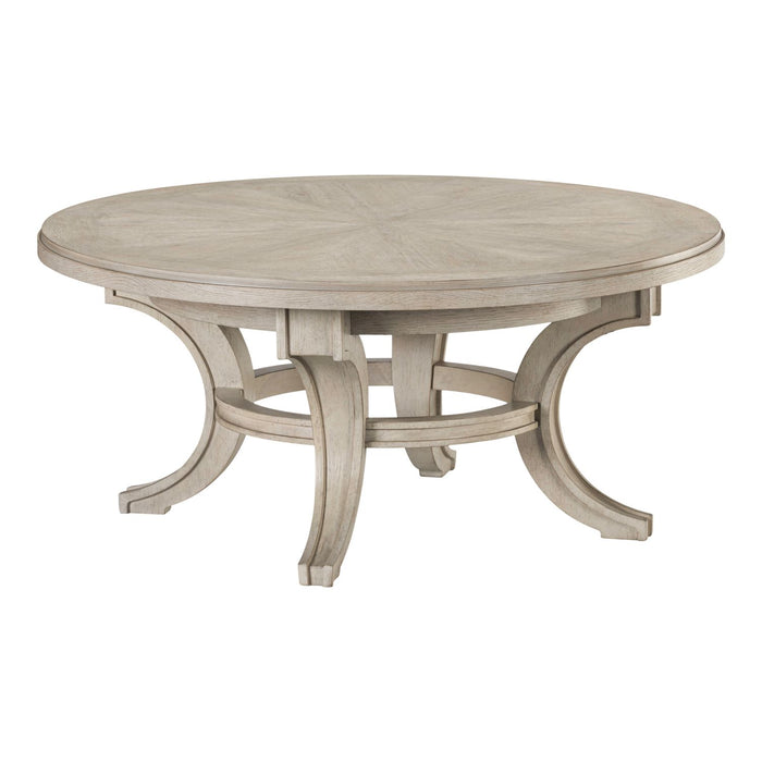 New Haven Round Cocktail Table - Furniture 4 Less (Jacksonville, NC)