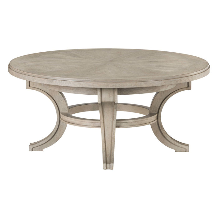 New Haven Round Cocktail Table - Furniture 4 Less (Jacksonville, NC)
