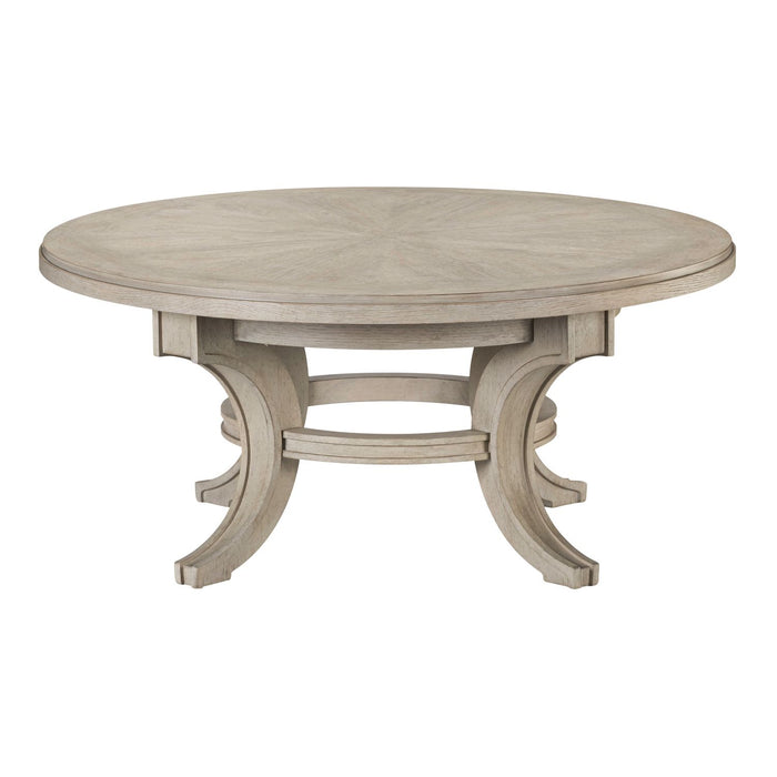 New Haven Round Cocktail Table - Furniture 4 Less (Jacksonville, NC)