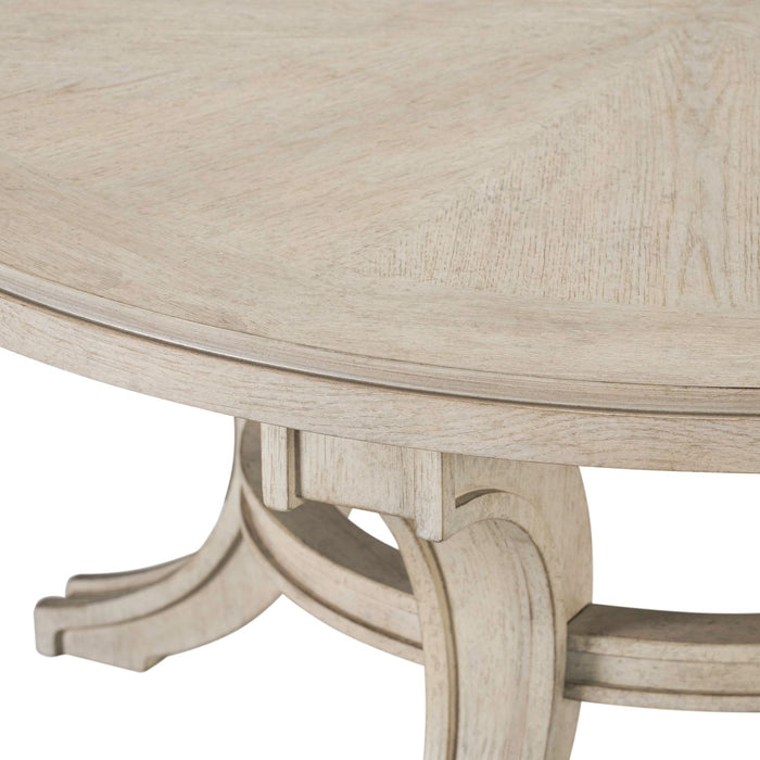 New Haven Round Cocktail Table - Furniture 4 Less (Jacksonville, NC)