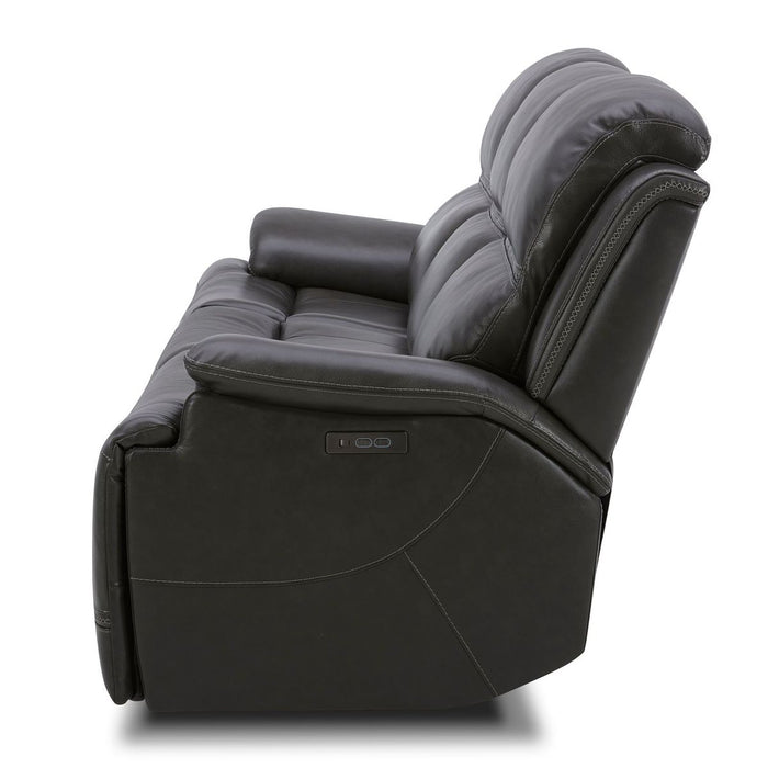 Liberty Furniture Bentley Sofa P2 & ZG in Graphite - Furniture 4 Less (Jacksonville, NC)