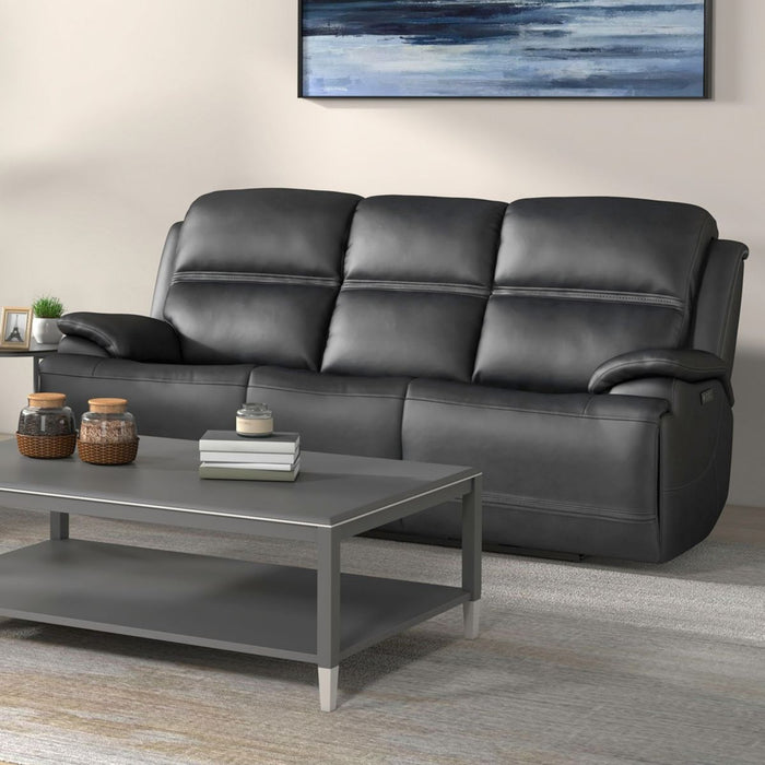 Liberty Furniture Bentley Sofa P2 & ZG in Graphite - Furniture 4 Less (Jacksonville, NC)