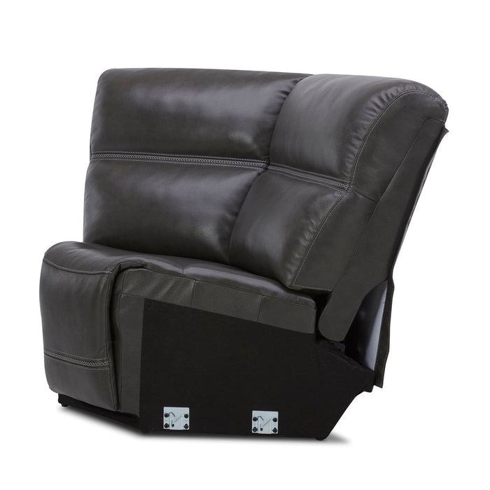 Liberty Furniture Bentley Corner Wedge in Graphite - Furniture 4 Less (Jacksonville, NC)