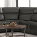 Liberty Furniture Bentley Corner Wedge in Graphite - Furniture 4 Less (Jacksonville, NC)
