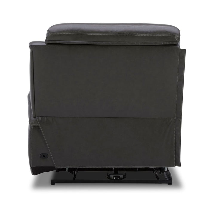 Liberty Furniture Bentley Right-Arm Recliner P2 & ZG in Graphite - Furniture 4 Less (Jacksonville, NC)