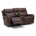 Liberty Furniture Blair Loveseat w/Console P2 & ZG in Cognac - Furniture 4 Less (Jacksonville, NC)