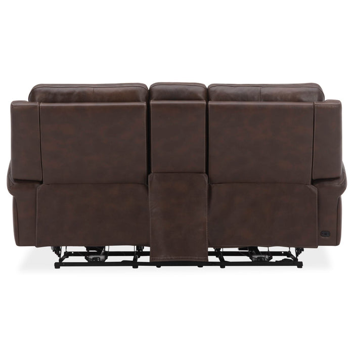 Blair Loveseat w/Console P2 & ZG in Cognac - Furniture 4 Less (Jacksonville, NC)
