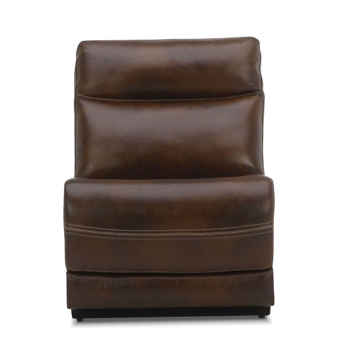 Liberty Furniture Blair Armless Chair in Cognac - Furniture 4 Less (Jacksonville, NC)
