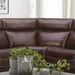 Liberty Furniture Blair Corner Wedge in Cognac - Furniture 4 Less (Jacksonville, NC)