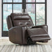 Carrington SG Recliner P3 & ZG in Dark Brown - Furniture 4 Less (Jacksonville, NC)