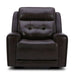 Liberty Furniture Carrington SG Recliner P3 & ZG in Dark Brown - Furniture 4 Less (Jacksonville, NC)