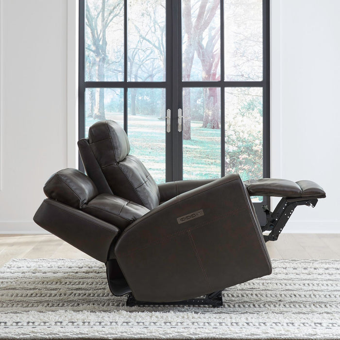 Carrington Sofa P3 & ZG in Dark Brown - Furniture 4 Less (Jacksonville, NC)
