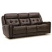 Carrington Sofa P3 & ZG in Dark Brown - Furniture 4 Less (Jacksonville, NC)