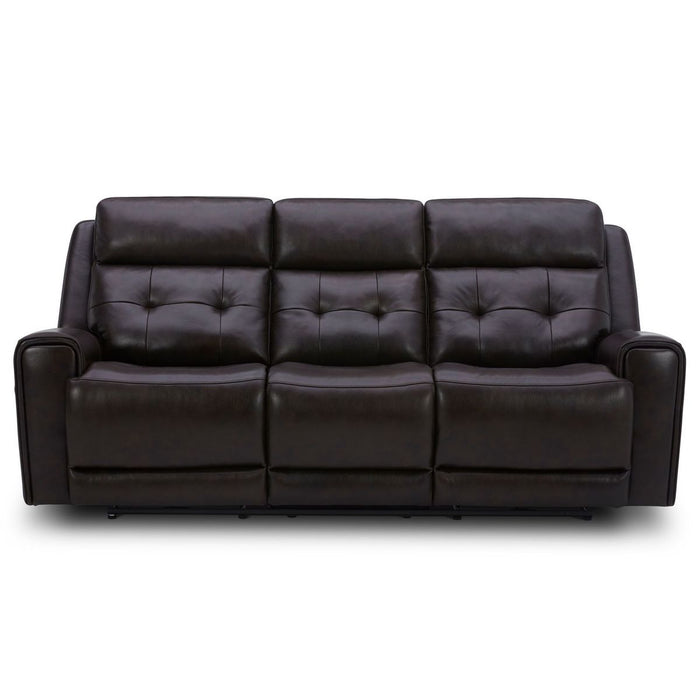 Liberty Furniture Carrington Sofa P3 & ZG in Dark Brown - Furniture 4 Less (Jacksonville, NC)