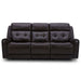 Liberty Furniture Carrington Sofa P3 & ZG in Dark Brown - Furniture 4 Less (Jacksonville, NC)