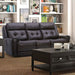 Liberty Furniture Carrington Sofa P3 & ZG in Dark Brown - Furniture 4 Less (Jacksonville, NC)