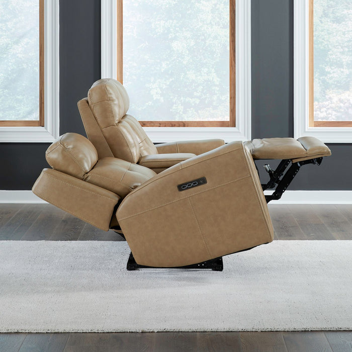 Carrington Loveseat w/Console P3 & ZG - York Sand - Furniture 4 Less (Jacksonville, NC)