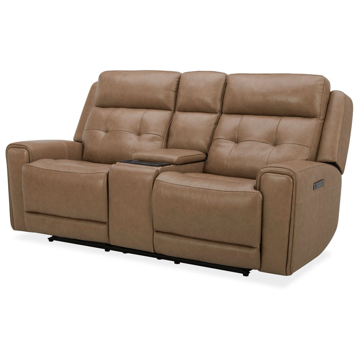 Carrington Loveseat w/Console P3 & ZG - York Sand - Furniture 4 Less (Jacksonville, NC)