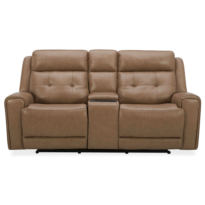 Carrington Loveseat w/Console P3 & ZG - York Sand - Furniture 4 Less (Jacksonville, NC)