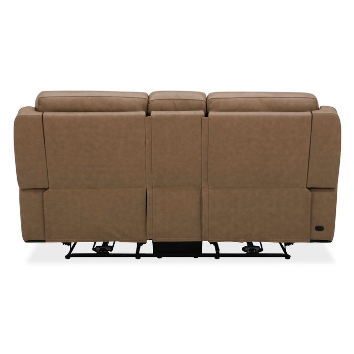 Carrington Loveseat w/Console P3 & ZG - York Sand - Furniture 4 Less (Jacksonville, NC)