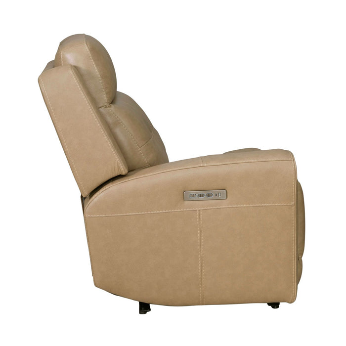 Carrington L Arm Recliner P3 & ZG - York Sand - Furniture 4 Less (Jacksonville, NC)