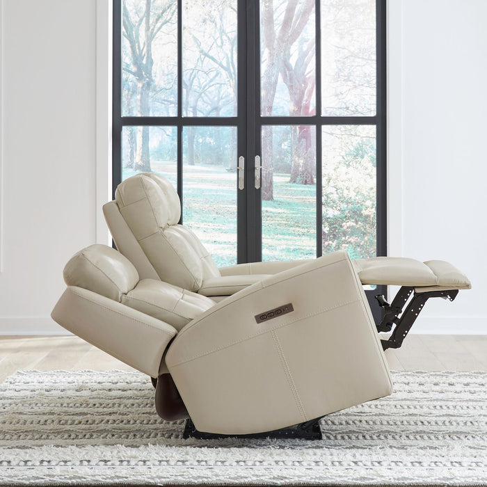 Carrington Loveseat w/Console P3 & ZG in Baja Stone - Furniture 4 Less (Jacksonville, NC)