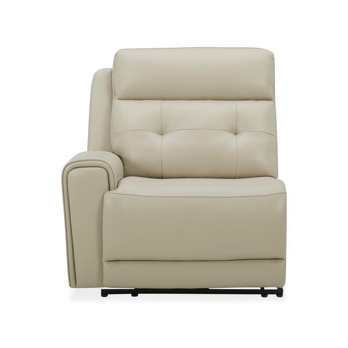 Carrington L Arm Recliner P3 & ZG - Baja Stone - Furniture 4 Less (Jacksonville, NC)